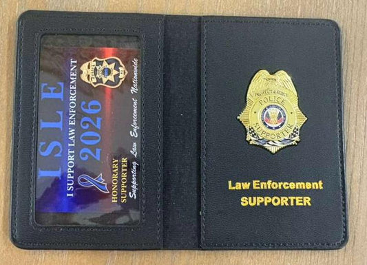 ISLE 2026 Law Enforcement Supporter Wallet with ISLE 2026 Card