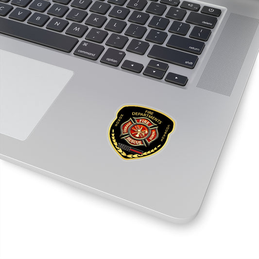 Fire Department Stickers | Kiss-Cut Stickers | iSupportLE