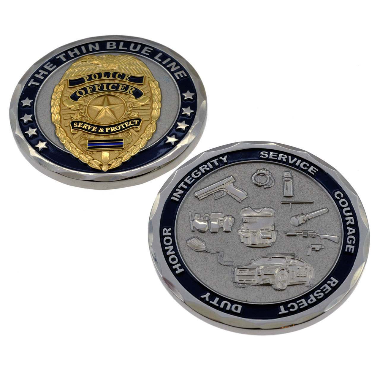 Police Challenge Coins | Challenge Coins for Sale | iSupportLE