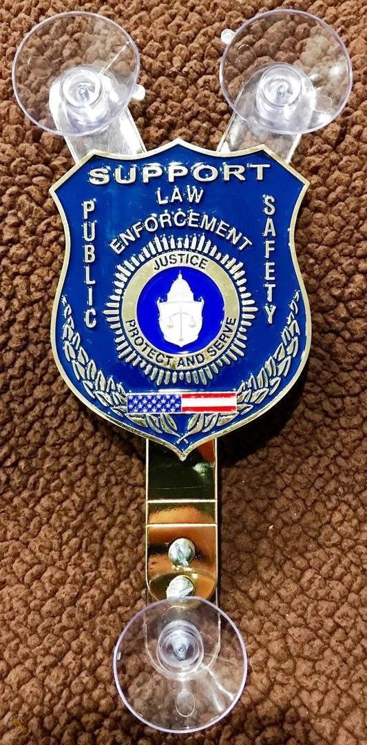 Public Safety Car Shield | Law Enforcement Car Shield | iSupportLE