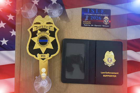ISLE 2026 Law Enforcement Supporter Shield Set