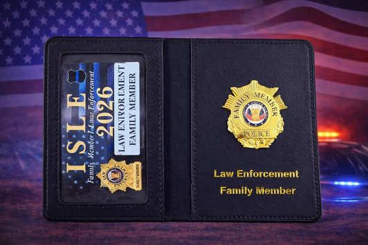 ISLE 2026 Law Enforcement Family Member Wallet with 2026 Card