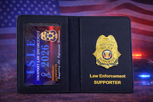 ISLE 2026 Law Enforcement Supporter Wallet with ISLE 2026 Card