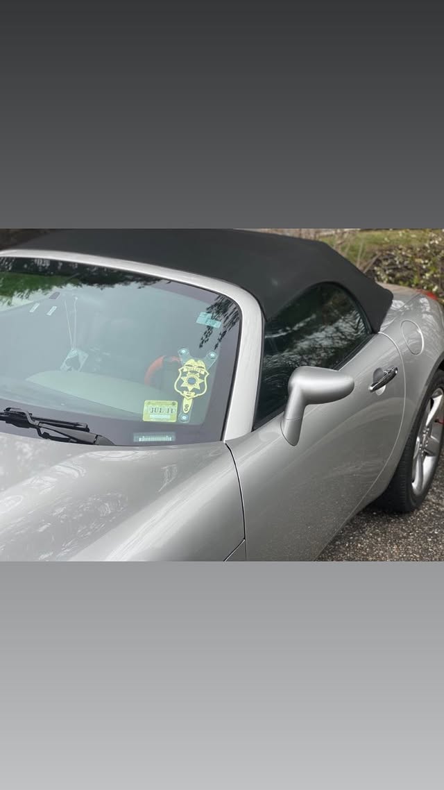 Car Windshield Badge Holder Fits All ISLE Shields , F.O.P. Shields and P.B.A. Shields