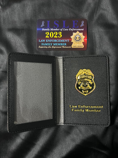 iSupportLE "Family Member" Wallet with Mini Badge
