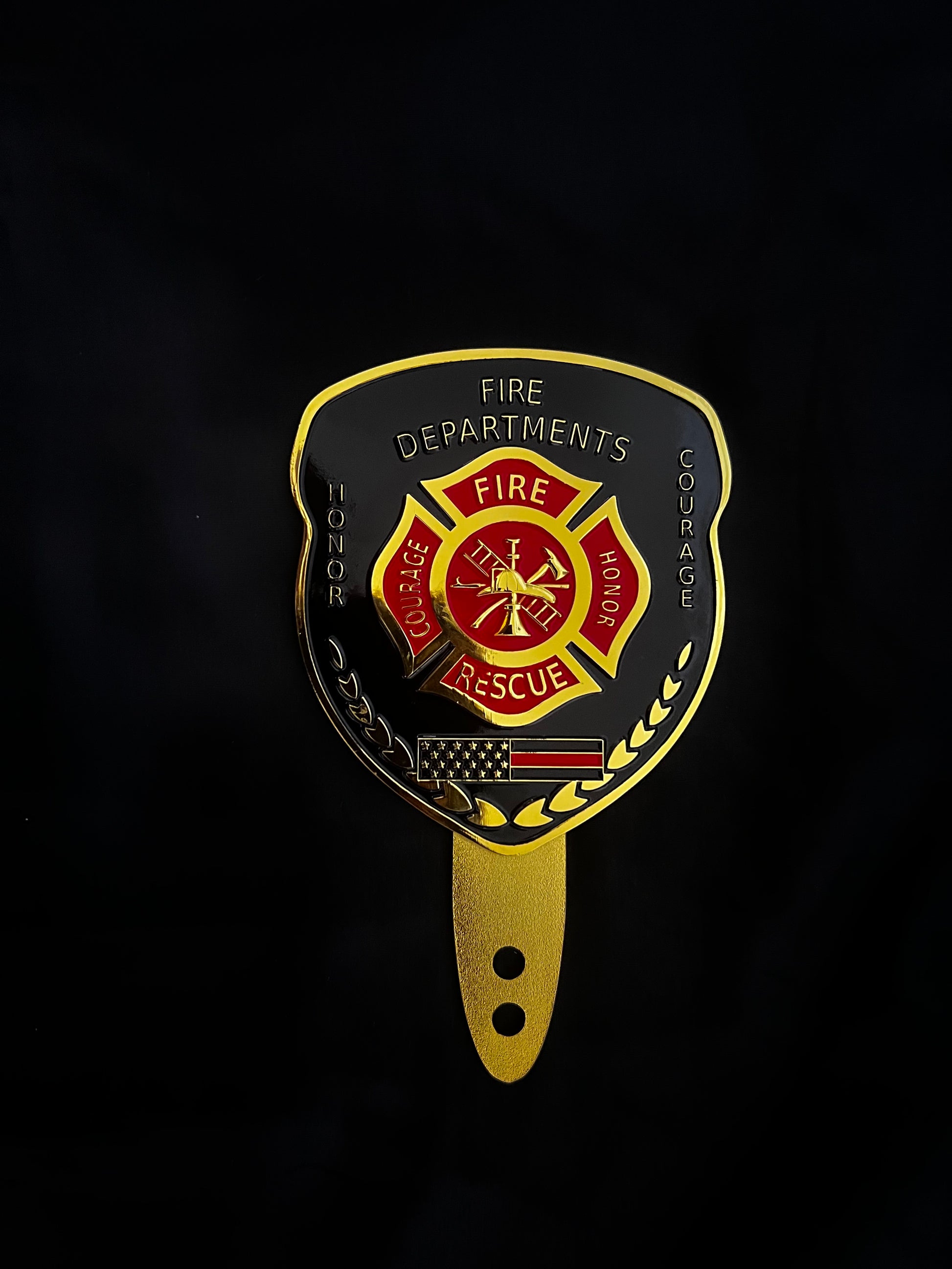 Fire Department Shield | Fire Department Badges | iSupportLE