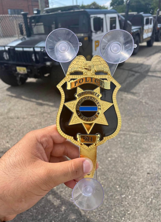 Supporter Car Badge | Supporter Car Shield | iSupportLE