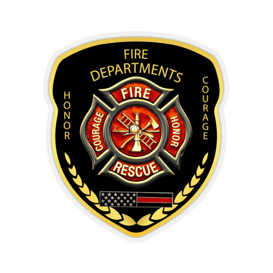 Fire Department Stickers | Kiss-Cut Stickers | iSupportLE