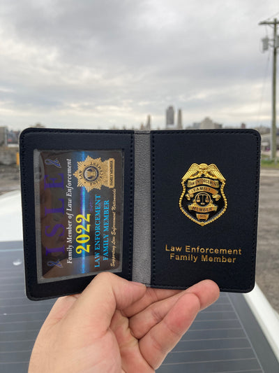 iSupportLE "Family Member" Wallet with Mini Badge