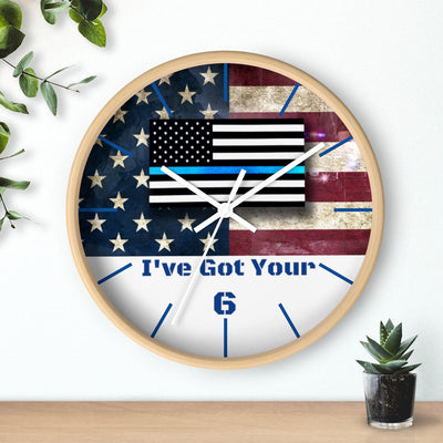 I've Got Your 6 - Wall clock